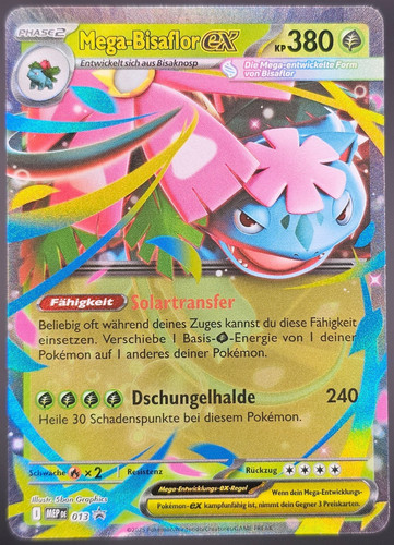 Pokemon mega bisaflor mep - mega-bisaflor, ex