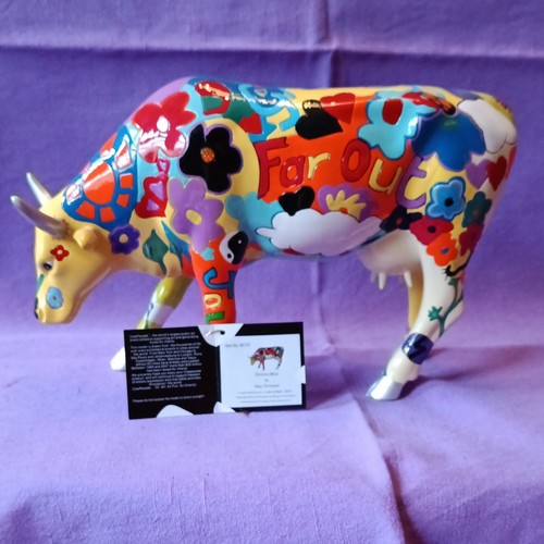 Cowparade groovy moo - groovy,