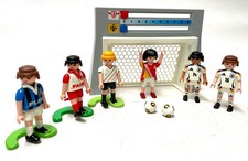 Playmobil * Fussball-Set * Fussballspieler * Torwart Frau * Tor * Bälle