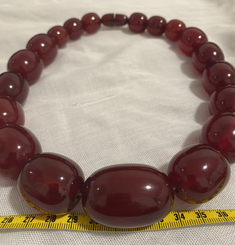 Cherry amber halskette collier - cherry,