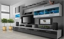 Wohnwand Anbauwand Schrankwand