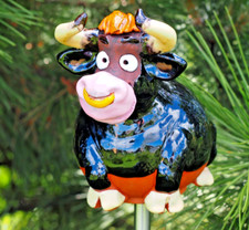 Keramik Gartenkugel Dekoration