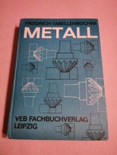 Friedrich-Tabellenbücher Metall, VEB Fachbuchverlag Leipzig 1975