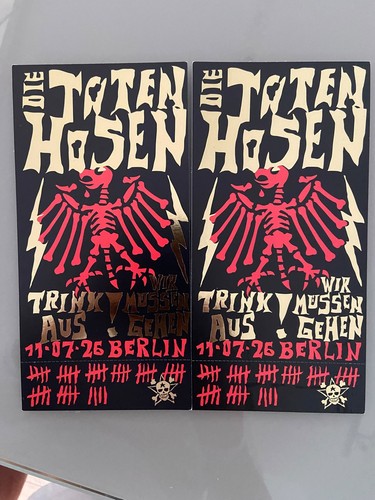 Konzertkarten für die - 2,