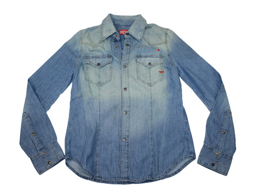 Diesel damen jeanshemd - diesel,