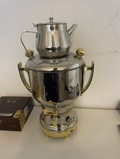 Samowar Beem 2004/DG 4,5 + 1 Liter Edelstahl, mit Kanne, Sieb. 1300 Watt. TOP