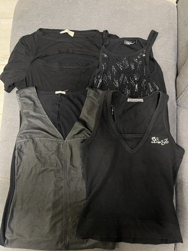 Set schwarze damen tops liu - 4,