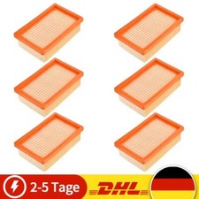 6x Flachfaltenfilter Filter für Kärcher Staubsauger WD4, WD5, WD6, MV4, MV5, MV6