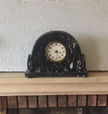 Kaminuhr Tischuhr Stein Naturstein, die Uhr geht minutengenau