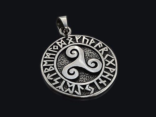 Triskele anhänger amulett - triskele,