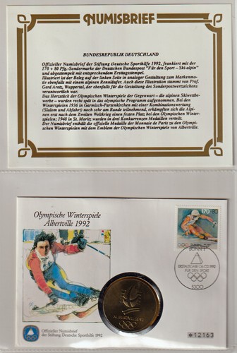 Bund 1992 sporthilfe olympia - 1992,