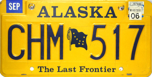 Alaska last frontier license - alaska,