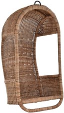 Hängesessel/ Hängeschaukel/ Hängekorb aus Natur-Rattan naturbelassen (Natur)