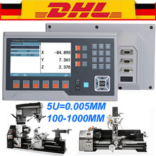 3/4/5 Achsen Digitalanzeige DRO 5µm TTL lineare Skala Scale Fräsdrehmaschine CNC