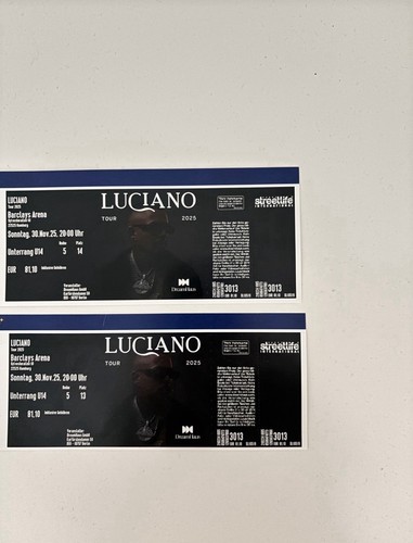 Karten für das luciano - 2,