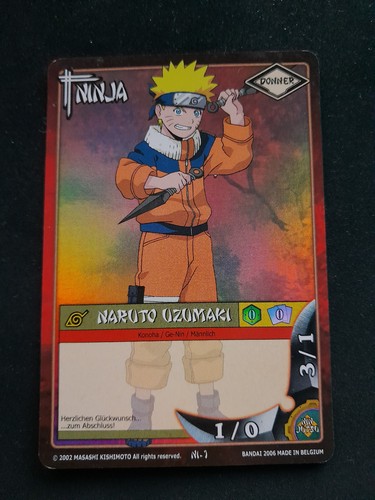 Foil bandai naruto ccg - foil,