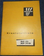 Welger collection press AP 71