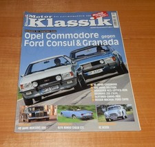 Motor Klassik 9/2003, 40 J. Mercedes 600, Opel Commodore, Ford Consul + Granada.