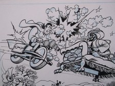 Comic original titelbild wastl - comic,