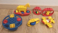 Lego Duplo 80er Jahre Flugzeug Rassel Pferd und andere  sehr gut erhalten