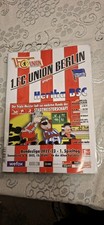 Union BERLIN  Programm  Heft gegen Hertha