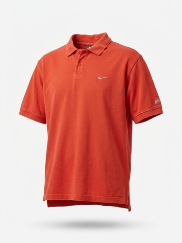 Nike orange pique polo shirt - nike,