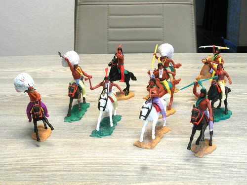 Timpo toys indianer pferd - toys,