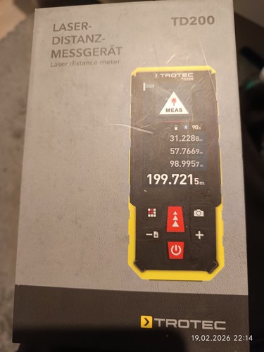 Laser distanz messgerät td200 - laser,
