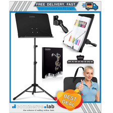 CAHAYA Metall-Notenständer, klappbar | Höhen-Einstellbar, Schwenk- & Neigbar ...