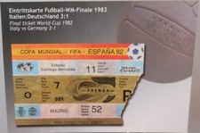 Fußball WM 1982 Postkarte