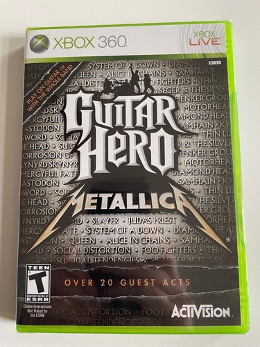 Guitar hero metallica xbox - guitar,