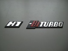 BMW Hartge H1 BITURBO Typenschild e32 e31 e38 