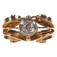 Ring in Gold 585 mit 0,40 ct