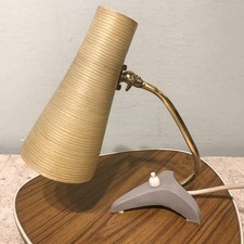 Tischlampe Stilnovo Design wohl Louis Kalff Krähenfuß Tripod vintage Midcentury