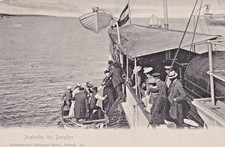 Seitenraddampfer fürst - ak,