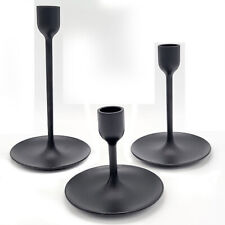 IKEA FULLTALIG Kerzenständer 3er-Set schwarz NEU