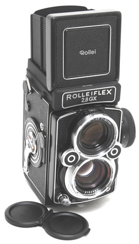 Rolleiflex black with - 2.8,