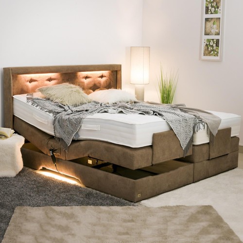 Paara boxspringbett elektrisch - boxspringbett,