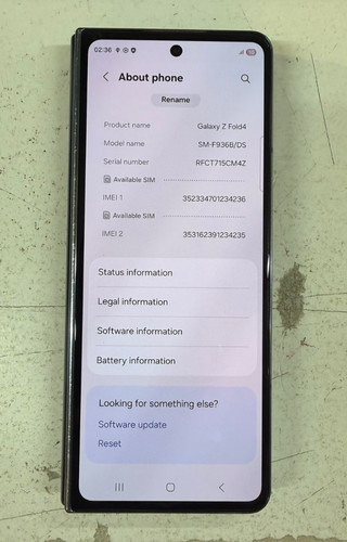 Samsung galaxy fold4 - z,