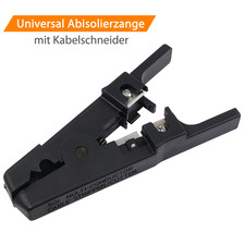 Abisolierer Schneidwerkzeug für Koaxialkabel Netzwerkkabel CAT Verlegekabel SW