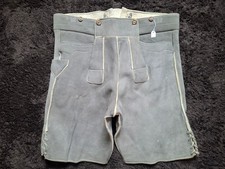 alte Hirschlederhose kurz 56