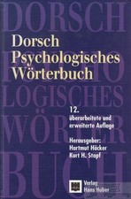 Buch: Dorsch Psychologisches