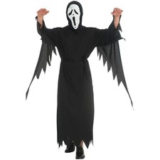 Gespenst Kostüm "Ghost Face" MIESEPETER® Halloween Gruselparty neu