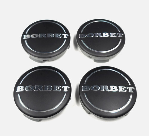 Borbet sports nabendeckel - 4x,