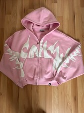 REVIEW* Sweatjacke mit Kapuze* ROSA* Oversize* NEU