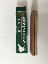 ICE bear King waterstone Messerschleifstein aus Japan ,zwei Körnungen ,gebraucht