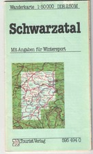 Wanderkarte Schwarzatal