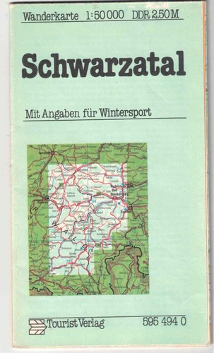 Schwarzatal wanderkarte - schwarzatal,