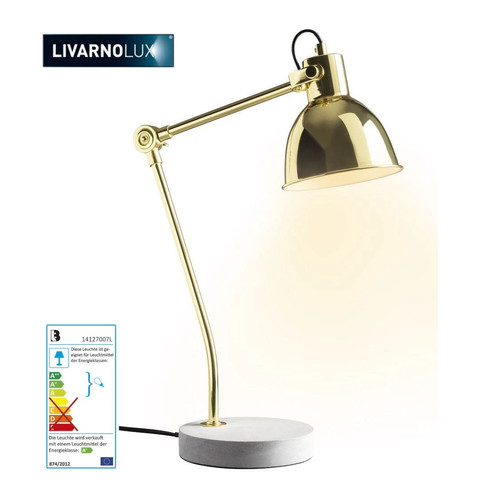 Led tischleuchte gold - led,
