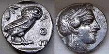 ATTIKA ATHEN --  TETRADRACHME
